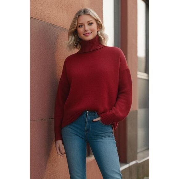 Effortless Turtleneck Sweater - Picture 1 of 4